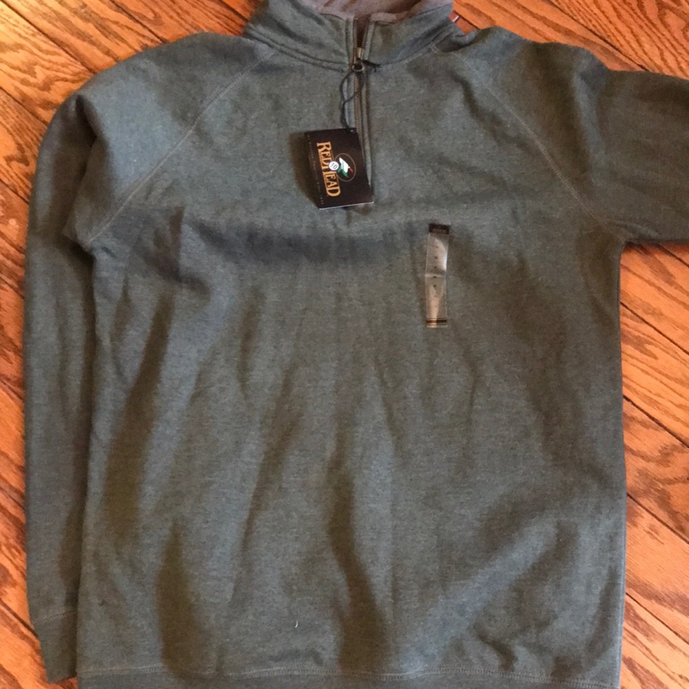 NWT Men’s Redhead Loose Medium 1/4 Zip Pullover